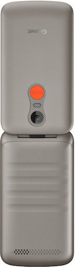 Gigaset GL595 Single SIM Κινητό με Μεγάλα Κουμπιά Ασημί