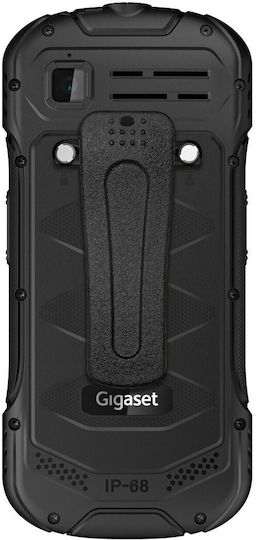 Gigaset GLX8 Active Duo Dual SIM Telefon Mobil cu Butoane Negru