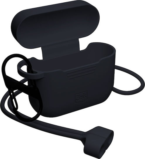 3MK Калъф с кука в Черен цвят за Apple AirPods Pro 3