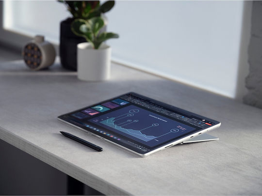 Microsoft Surface Slim Pen 2 Стилус Пен с Palm Rejection за Microsoft Surface в Черен цвят 8WX-00002