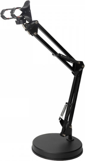 The Source Cell Phone Stand with Extension Arm in Black Color 126995