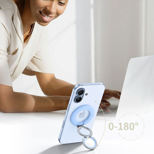 Tech-Protect Magnetic Magsafe Βάση Γραφείου για Κινητό σε Μπλε χρώμα
