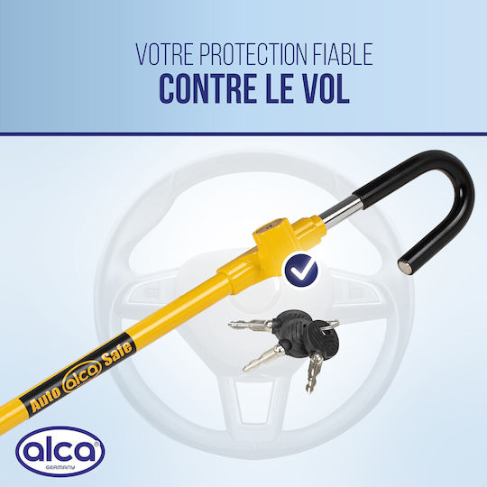 Alca Steering Wheel Lock Αντικλεπτικό Μπαστούνι Τιμονιού Αυτοκινήτου