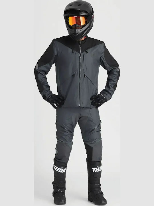 Thor Dual Sport Terrain Bărbătesc Geacă de motocicletă Grey/Charcoal