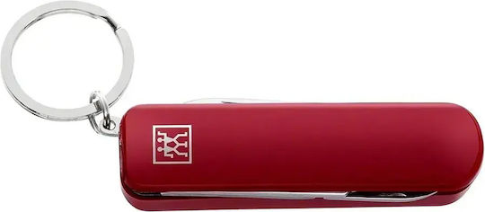 Многофункционален Zwilling 9381621 10-179 Инструмент за Грижа за Ноктите 4 Инструмента 8 См Червен
