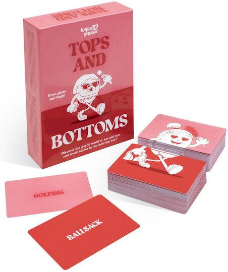 Tease & Please Tops & Bottoms Party Game Multi