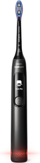 Philips Sonicare Irigator bucal cu Senzor de Presiune și Husă de Călătorie Negru