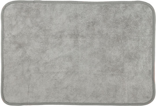 Premium Quality Double-sided Microfiber Cloth 40x60 Cm Grey Orange
