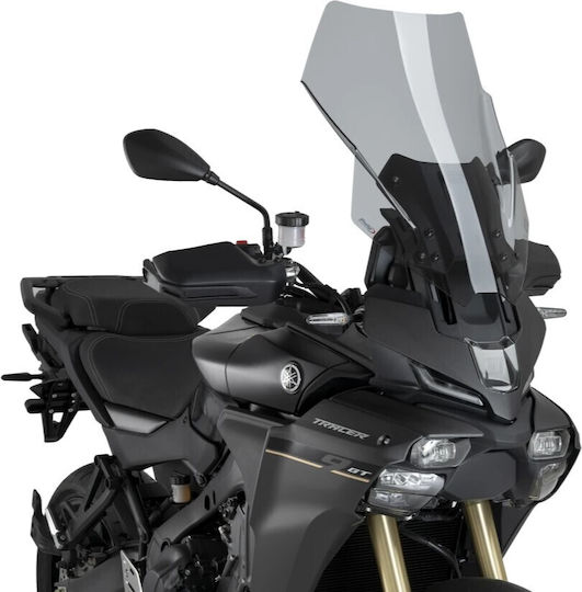 Motorcycle Windshield Dark Smoke Touring Screen Yamaha Tracer 9 GT GT+ 22456F Puig