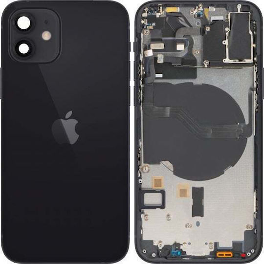 Capac Baterie Negru pentru Apple iPhone 12 Versiunea SUA