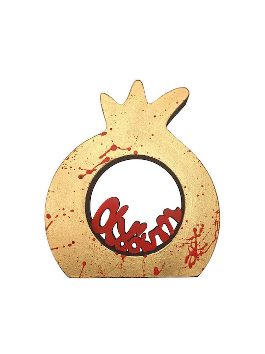 Harti Harti Tabletop Lucky Charm Pomegranate made of Wood 2026 1pcs