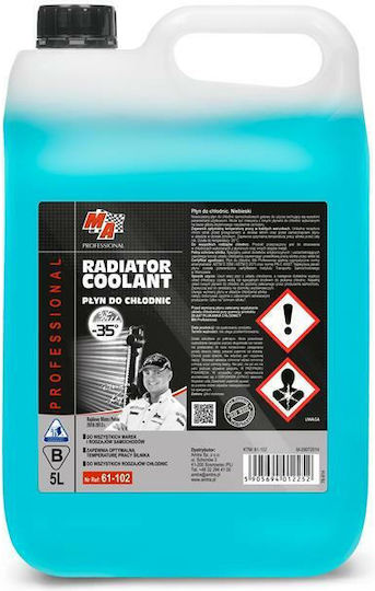 MA Professional Ready for Use Engine Coolant for Car -35°C Blue 5lt