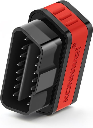 Konnwei KW901 Fahrzeugdiagnosewerkzeug Digital OBD 2 mit Bluetooth Kompatibel mit Android