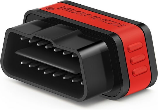 Konnwei KW901 Fahrzeugdiagnosewerkzeug Digital OBD 2 mit Bluetooth Kompatibel mit Android