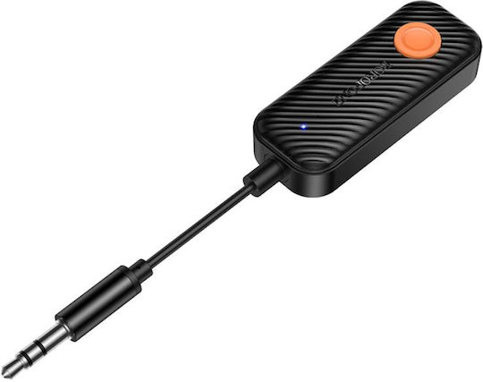 Borofone Audio Bluetooth Ресийвър Aux Bc62 Walker Черен