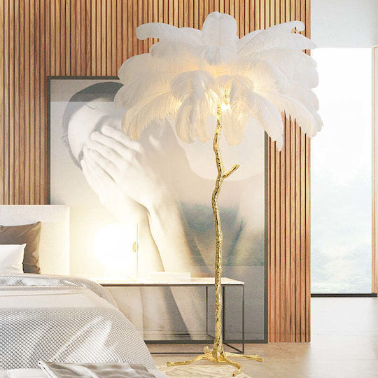 Alista Home Lampă de Podea Î170cm. Alb