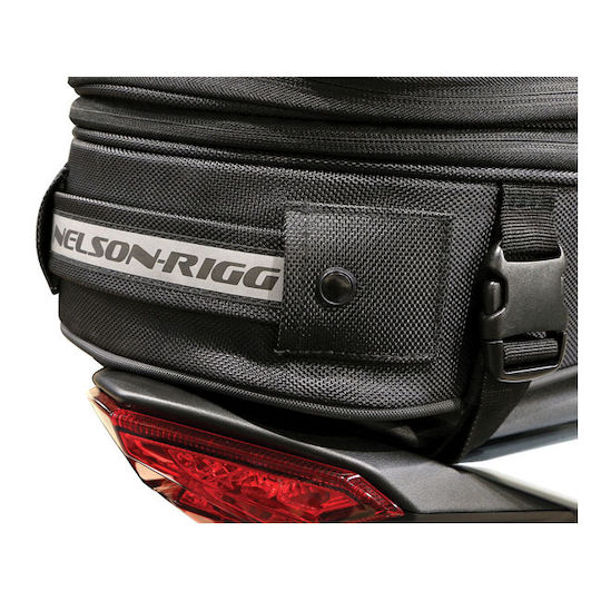 Nelson Rigg Commuter Touring Σάκος Ουράς Μοτοσυκλέτας 24.78lt σε Μαύρο Χρώμα