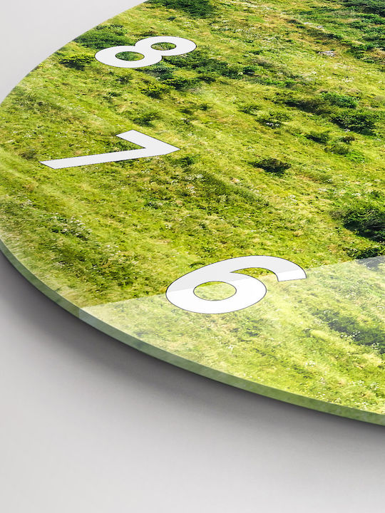Tulup Kids Glass Wall Clock