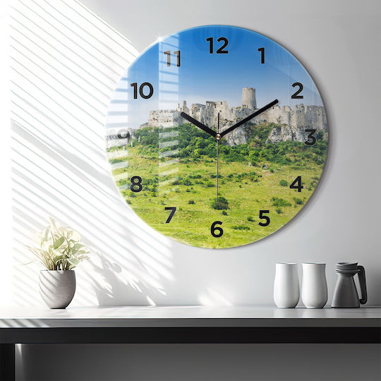 Tulup Kids Glass Wall Clock