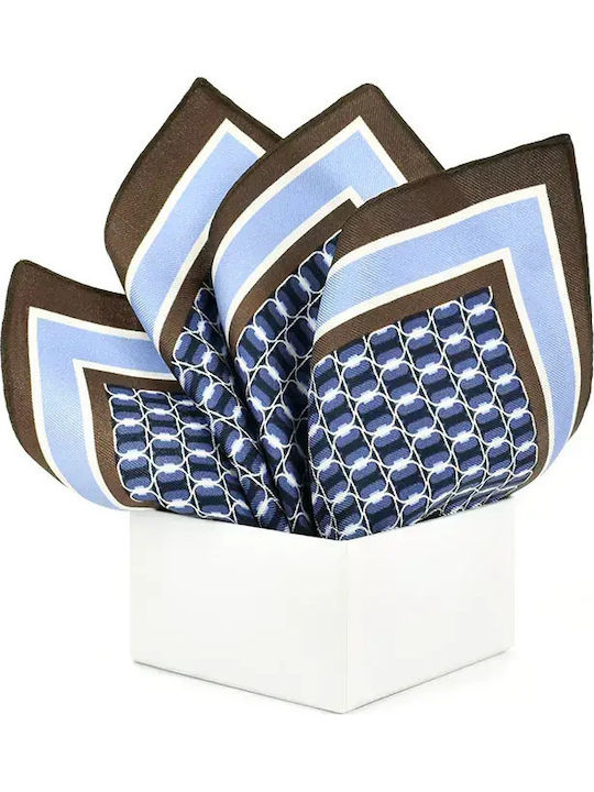 Men's Silky Handkerchief Blue