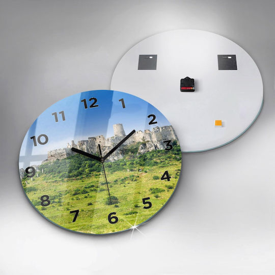 Tulup Kids Glass Wall Clock