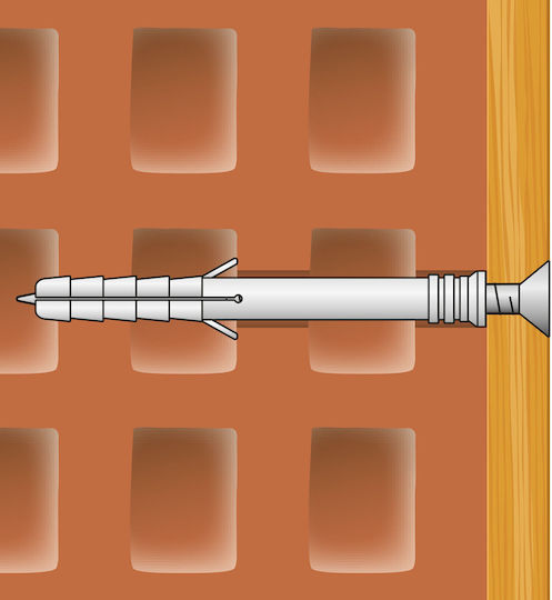 Handy Schraubanker Wanddübel 6 X 40 Mm 20 Stück Pack