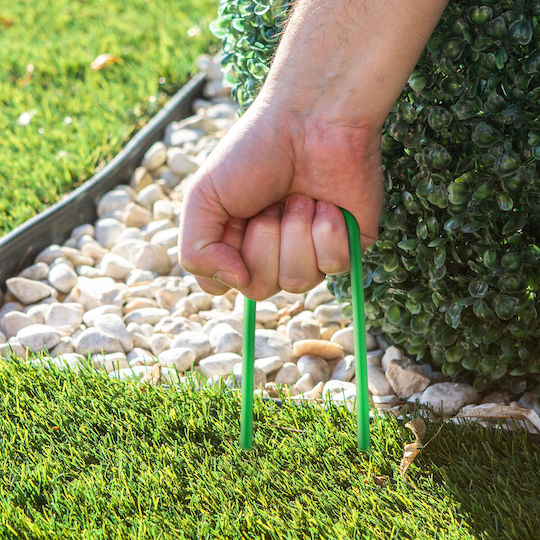 Pegs Fixing Artificial Grass Metal Green 3 X 15 Cm 10 Pcs Pack