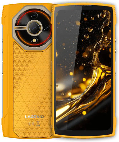 Egoboo Panther 2 PRO Dual SIM (8/256GB) Smartphone Rezistent Galben