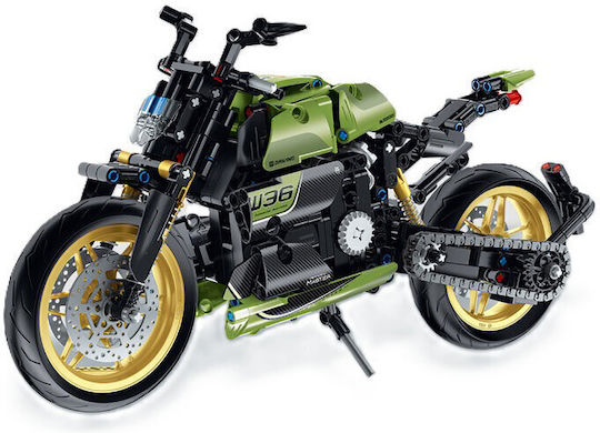 IM Master Τουβλάκια Mechanical Motorcycle για 6+ Ετών 572τμχ