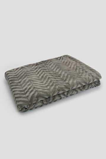 Viokarpet Одеяло Пухкава Кинг сайз 220x240см. Сив