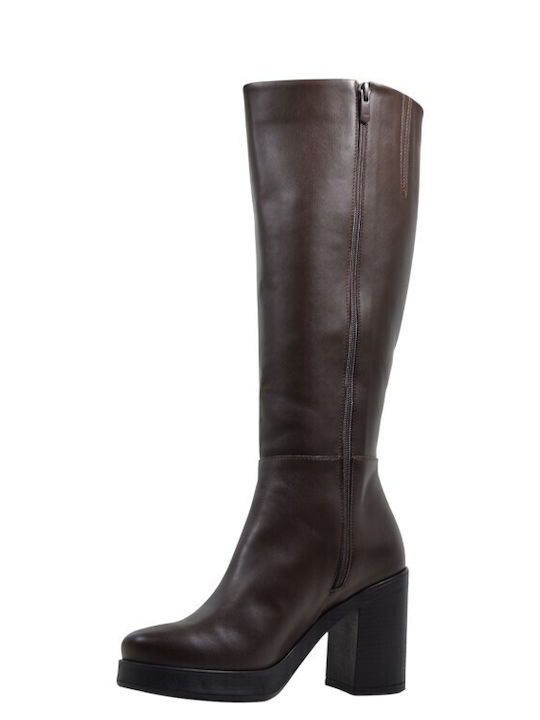 Damenstiefel Braun