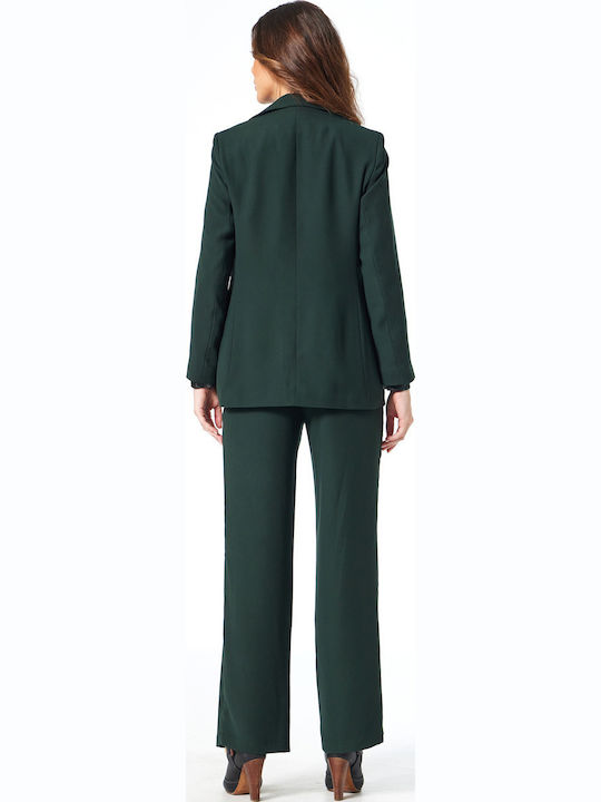Anna Raxevsky Damen Blazer Green