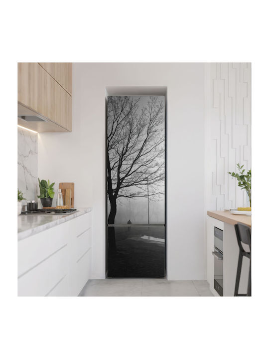 Magnetică Husă Frigider Congelator Plimbare De Iarnă În Ceață 60x190 Cm Magnetică Husă Frigider Congelator Plimbare De Iarnă În Ceață 60x190 Cm