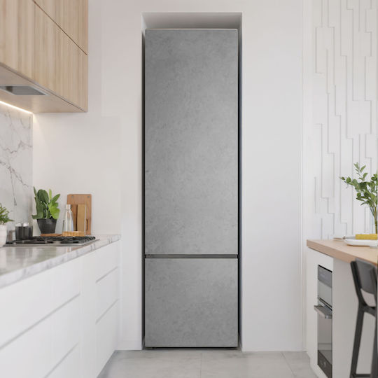 Husă Magnetică Pentru Frigider Montare Ușoară Textură De Piatră Naturală 60x250 Cm Husă Magnetică Pentru Frigider Montare Ușoară Textură De Piatră Naturală 60x250 Cm