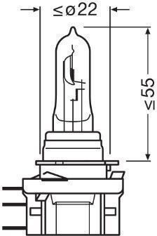 Крушка High Beam Ams-osram 64176