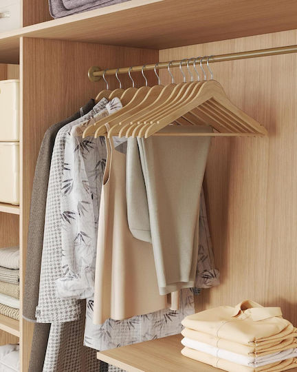 Songmics Clothes Hanger Beige CRW030K01 30pcs