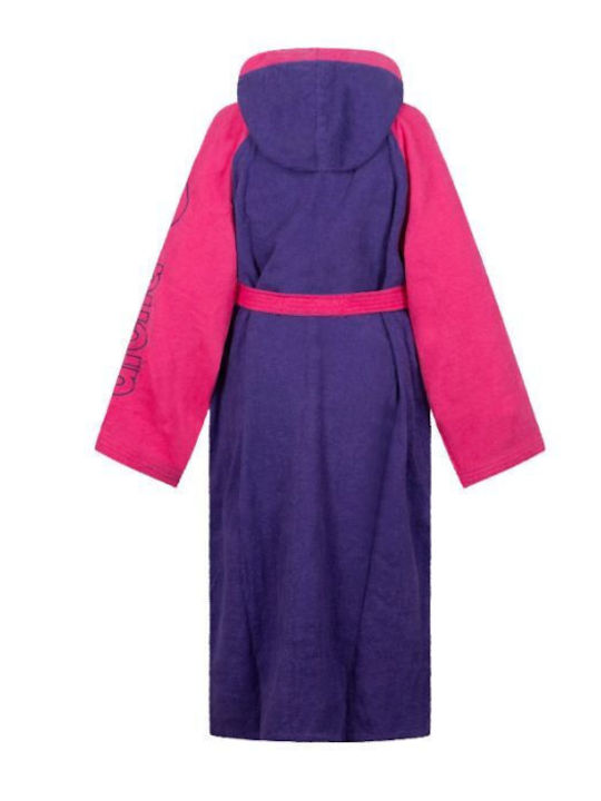 Μπουρνουζι Arena Cotton Robe Bicolor Violet-shocking Pink