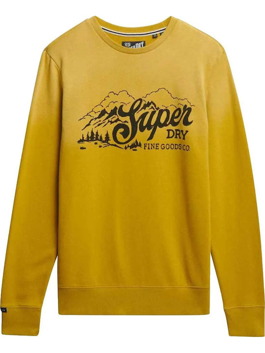 D2 Ovin Sweatshirt Oil Yellow