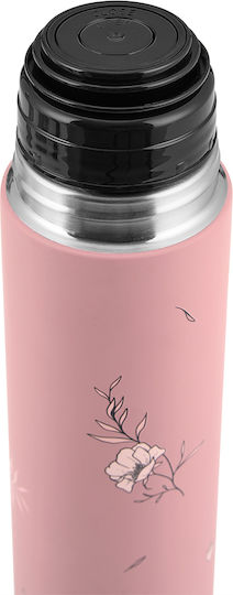 Kikka Boo Bottle Thermos Stainless Steel BPA Free 500ml Blush