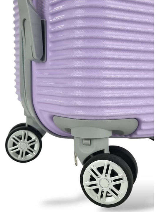 Ormi R50 Koffer Kabine Hart Lila 4 Räder Höhe 55cm