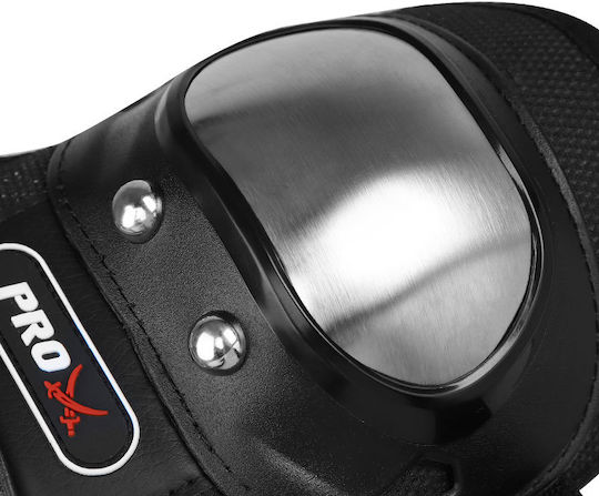 Set De Protecție Pentru Genunchii Și Coturi Motocicletă Curele Reglabile Design Ergonomic Motocicletă Scuter Atv Enduro Bicicletă Fixato Negru