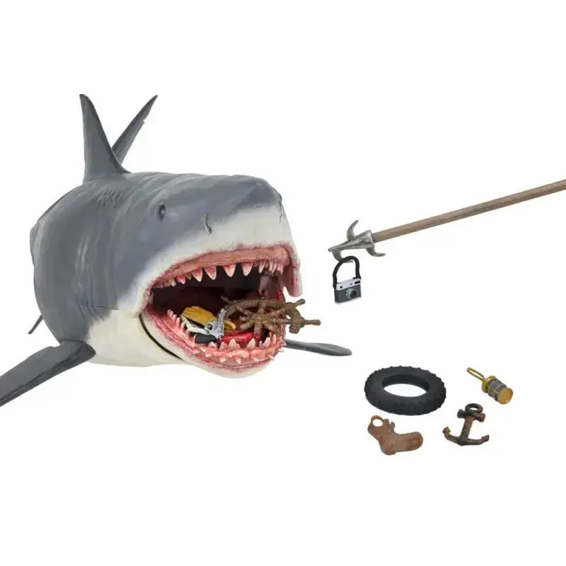 Jaws Figurină de Acțiune 12 Inch Head to Tail Joc Jaws 50th