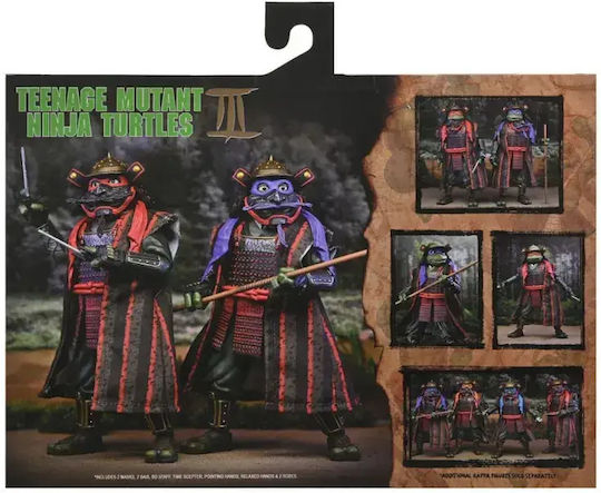 Teenage Mutant Ninja Turtles Iii Action Figure 2-Pack Donatello & Raphael 18 Cm