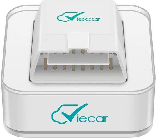 Viecar Multibrand Diagnostic Interface Dual Bluetooth 4.0 White Dedicated App iOS Android