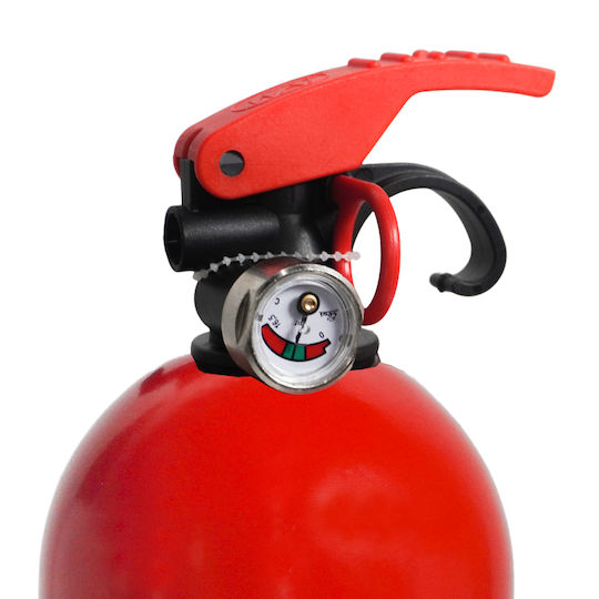 1kg Trockenpulver Auto-Feuerlöscher Druckmesser Modell A B C
