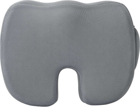 vidaXL Μαξιλάρι Καθίσματος με Memory Foam 46x38x8cm σε Γκρι χρώμα 42012684