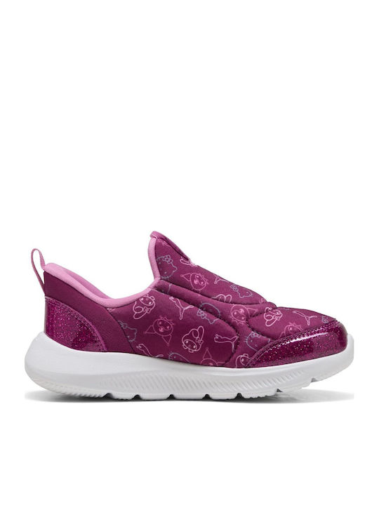 Kids Sneakers Slip-On Purple