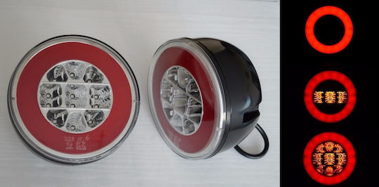 LED-Neon Rear Light 12V24V Brake-Rear-Turn-Reverse