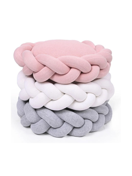 Liolios Home Μαξιλάρι Καναπέ Pink 47x47εκ.