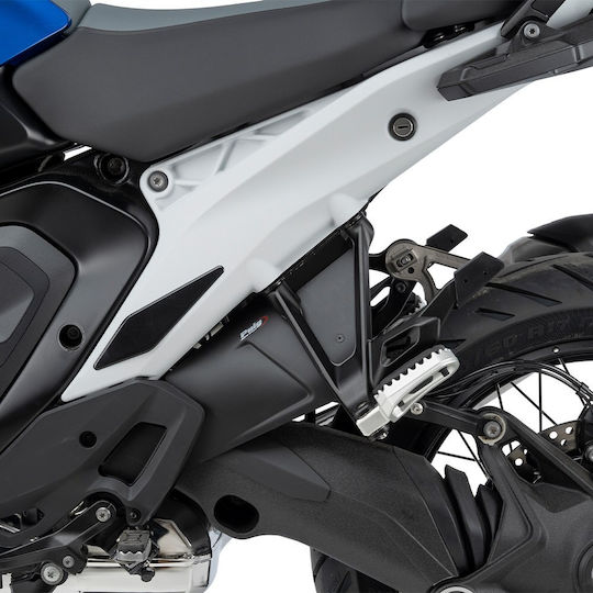 Rear Side Spoilers Rear Deflectors Matt Black BMW R1300GS Option 719 Triple Black Trophy '23-'25 22430J Puig